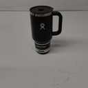 Hydro Flask 32 Oz Travel Tumbler with Handle, Lid and Straw - Insulated Stainless Steel in Black