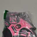 rabbitgoo Dog Harness No Pull with 2 Leash Clips, Adjustable Soft Padded, Reflective Oxford No Choke Pet Vest with Easy Control Handle for Large Dogs, Hot Pink, L