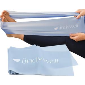 2 x Lindywell Fabric & Exercise Bands for Women & Men - Resistance Bands for Working Out, Including Glute Activation, Strength Training, Physical Therapy - Durable, Non-Slip & Perfect for Home Or Gym Use
