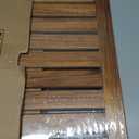 Utoplike (24"x18") Teak Wood Bath Mat, Shower Mats for Bathroom, Large for Spa Home or Outdoor