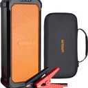 Autowit Super Capacitor Jump Starter, 12V Batteryless Portable Jump Box, Jumper Cables for 8.0 Gas&4.0 Diesel Car, Portable Jump Starter for Car Battery, Bulit-in Supercapacitor, No Need Pre-Charge