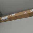Ceiling Curtain Track, Curtain Track with Roller Hooks, 9ft - 12ft Ceiling Mounted Rail Set for Room Divider, White