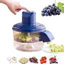 Electric Grape Peeling Tool, Automatic Peeler Machine - Smart Rechargeable Mini Peeler, Ideal for Grapes, Cherry, Garlic and Tomato