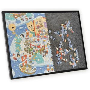 1000 Pieces Puzzle Board, 31.5x23.6 Felt Puzzle Storage Mat(Board Only), 32" x 24"