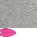 Wool Pressing Mat 100% New Zealand Felted Wool Ironing Mat for Quilter, Sewing-17 x 13.5inchs