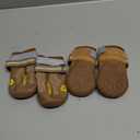 QUMY Dog Shoes for Large Dogs, Medium Dog Boots & Paw Protectors for Winter Snowy Day, Summer Hot Pavement, Water-Resistant in Rainy Weather, Outdoor Walking, Indoor Hardfloors Skid-Resistant Sole (Size 3: 2.0''x2.5''(W*L) (Pack of 4))