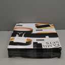 Bargeni 16.5 Inch LED Ceiling Light Fixture, Dimmable Flush Mount Matte Black With Gold Inside, 3000K/Warm White/30W, Modern Light Fixtures Mount for Bedroom, Outdoor, Foyer