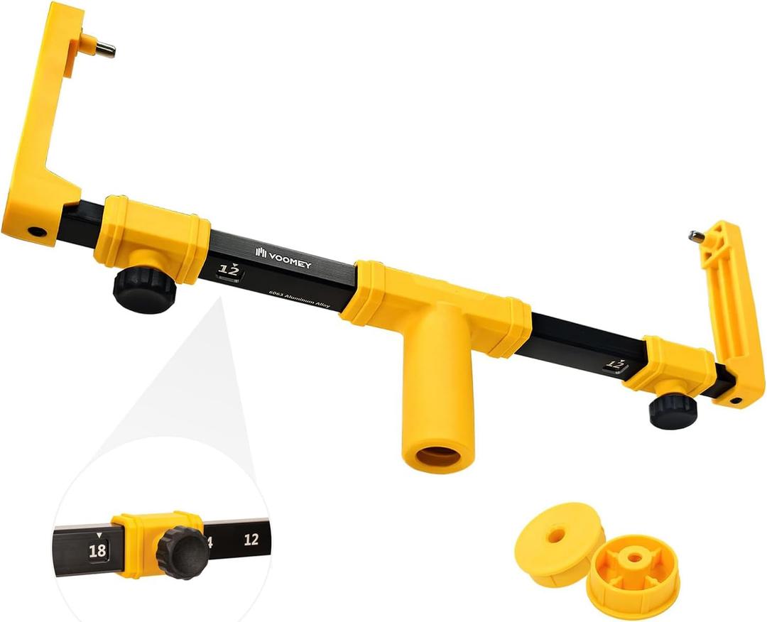 VOOMEY 18"Paint Roller Frame,The Adjustment Range is from 12" to18", Suitable for Large-Scale Painting Projects,Can be Used with an Extension Pole