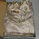 Mulberry Park Silks - 22 Momme 100% Mulberry Silk Sheets - Full Size Bed Set - 16" Pocket - Luxurious Bed Sheets & Pillowcases, Skin-Friendly & Breathable - Charmeuse Silk for Hair Care - Ivory