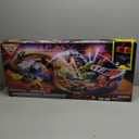 Monster Jam, Supercharge Speedway Playset, Megalodon and El Toro Loco Die-Cast Monster Trucks, Light Up World Finals Track Kids Toys for Boys Ages 3 and Up