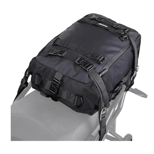 Rhinowalk Motorcycle Tail Bag 20L Motor Travel Luggage Waterproof Motorbike Rear Rack Trunk Storage Bag - Black