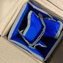 MENOLY Camping Chair with Shade Canopy, Folding Canopy Chair with Cooler Bag for Outdoor Sports, Lawn Chairs with Extra Storage Space, Sturdy Steel Frame for Camping, Beach, Tailgates, Fishing