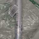 LUTE Window Privacy Film, Frosted Glass Window Film for Bathroom, Static Cling Removable Heat Control Glass Coverings, Non Adhesive Opaque Door Sticker for Home Office (Pure, 17.5" x 78.7")