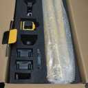 Alloyman 4x360Self Leveling Laser Level, 12 Ft./3.7M Professional Laser Level Pole with Tripod, Green Line Lazer Leveler Tool with 2* Li-ion Batteries for Picture Hanging, Tile, Home Renovation