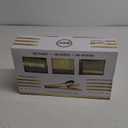 N9R 300PCS Gold Plastic Silverware, Heavy Duty Gold Plastic Cutlery Set Disposable Flatware Dinnerware, 100 Forks, 100 Spoons, 100 Knives, Perfect for Party, Wedding and Daily Use