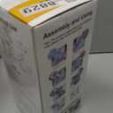 All-in-1 Update Safe Mandoline Slicer for Kitchen, Food Chopper with Container, Thickness Adjustable Vegetable Chopper, Potato French Fry Cutter Tomato Apple Slicer Onion (Black Knight)