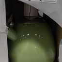 Farberware Dome Tea Kettle, Whistling Teapot, Porcelain Enamel on Carbon Steel, BPA-Free, Rust-Proof, Cool Handle, 3 qt, 12 Cup Capacity, Granny Apple