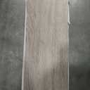 MULGREAT Peel and Stick Floor Tile, 18 Sq.Ft Self Adhesive Vinyl Flooring Plank, 12 Pieces Waterproof Heavy Duty Wood Grain Tiles, 36"x6" DIY Planks for Laundry Kitchen Apartment Home, Soft Grey