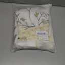 QIANQUHUI Embroidered Tablecloth Rustic Farmhouse Kitchen Table Cloth, Dust Proof Spillproof Soil Resistant Cotton Linen Rectangle Table Cloth (N-Beige, 55x70 inch)