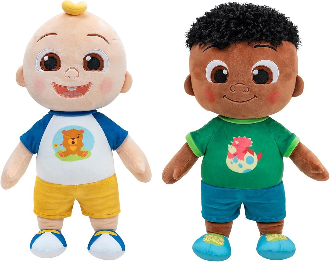 CoComelon My Buddy JJ Plush - 22" Extra Soft Star Character and Friend Cody Plush - Toys for Kids
