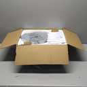 TCL 52" Low Profile Ceiling Fan with Light, Slim, Silver, Flush Mount, DC Reversible Motor, 6 Speeds, Remote Control, Noiseless, Dimmable, LED Light, 3CCT, Modern Ceiling Fan for Bedroom Living Room