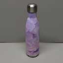 Insulated Water Bottles,17 oz Double Wall Stainless Steel Vacumm Metal Flask for Sports Travel,Marble Dawn