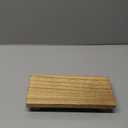 zoocatia Small Wood Tray Pedestal Stand Farmhouse Bathroom Decor Decorative Wooden Riser Kitchen Soap Dish Holder for Vanity, Counter, Sink, Large 11.8" x 7" - Brown