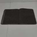 Cat Litter Mat - 23.2'' x 14.6'' Small Litter Trapping Mat, Easy to Clean Litter Box Mat, Waterproof, Urine-Proof, Non-Slip Kitty Litter Mats for Floor, Grey