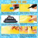 Hungdao 5 Feet Giant Inflatable Duck Huge Rubber Duck Large Blow up Inflatable Pool Float for Adult Summer Beach Swimming Pool Party Decoration