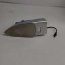 Sunbeam Turbo Steam Iron 1400W Quick Heat Nonstick Soleplate Shot of Steam Horizontal and Vertical 3 Way Auto Off 240ml Water Tank White Teal (One Size)