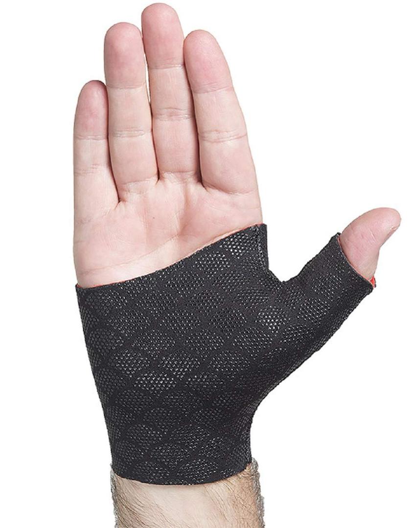 Thermoskin Wrist Thumb Sleeve, Fingerless Pain-Relieving Glove, Small