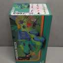 22 in 1 Toddler T-rex Dinosaur Truck Toy Set for Kids Boys 3-5 5-7, Tyrannosaurus Carrier Transport Truck with 18 Jurassic Dino Figures, Birthday Toy for Boys Girls 3 4 5 6 7 Years Old