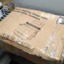 ZENPETIO 29In XL Zero Gravity Chair w/Cushion, Zero Gravity Recliner Lounge Chair for Indoor and Outdoor, Reclining Camping Chair for Lawn, Anti Gravity Chair with Cup Holder and Footrest, 440LBS (Beige)