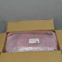 Ciaell 12 Pack Plastic Wine Glasses - 10Oz Hot Pink Plastic Wine Glasses With Stem - Disposable Stemmed Cups for Parties & Weddings & Easter