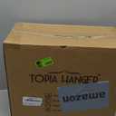 TOPIA HANGER Wooden Hangers 30 Pack, Natural Wood Clothes Hangers, Durable Coat Hanger with 360-Degree Rotatable Hook, Non-Slip Pants Bar and Shoulder Notches for Camisole Tops-CT34N30