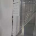 POZINO Bathroom Mirrors for Over Sink, 24"x40" Beveled Vanity Mirror for Wall, Modern Rounded Corner Rectangle Mirror, Matte Black Decorative Mirrors for Living Room Bedroom Fireplace Entryway