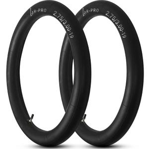 AR-PRO (2-Pack) 2.75/3.00-19" Heavy Duty Dirt Bike Inner Tubes with TR4 Valve Stem for 70/100-19, 80/100-19 19" Dirt Pit Tires, Compatible with Surron, Talaria, Segway, UltraBee and More