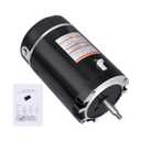 B228SE C-Face Pool Motor 1HP Single Speed, 3450 RPM, 1 Speed, 230/115 Volts, 6.0/12.0 Amps, 1 Service Factor, 56J Frame, PSC, ODP Enclosure