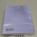 Automatic Soap Dispenser Touchless,Rechargeable Foaming Soap Dispenser,15oz/420ml Smart Hand Soap Dispensers,4-Level Adjustable,Wall Mount for Bathroom Kitchen Dish Soap,Hands-Free (White)