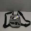 Pawaboo Pet Carrier Backpack, Adjustable Pet Front Cat Dog Carrier Backpack Travel Bag, Legs Out, Easy-Fit for Traveling Hiking Camping for Small Medium Dogs Cats Puppies, Small, Gray