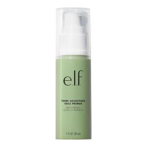 e.l.f. Tone Adjusting Face Primer, Makeup Primer For Neutralizing Uneven Skin Tones & Redness, Grips Makeup To Last, Vegan & Cruelty-free, Large (1.01 Fl Oz)