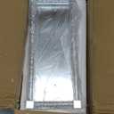 Topsky Coffee Sugar Tea Crystal Canister Set of 4, Sparkly Crystal Crushed Diamonds Home Decor, Silver Kitchen Coffee Jar Storage Set with Label & Lid, Storage Container Set for Countertop, Dining Room