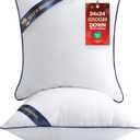 Utopia Bedding Throw Pillow Inserts (Pack of 2, White), 24 x 24 Inches Decorative Indoor Pillows for Sofa, Bed, Couch, Cushion Sham Stuffer