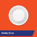 Hefty Everyday Soak-Proof Foam Bowls, 12 Ounce, 50 Count