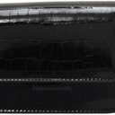 Metallic Evening Mini Silver Purse, Crossbody Bags for Women Y2K Glitter Clutch Handbag for Nightclub Parties (Black)