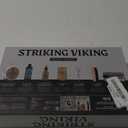 Striking Viking Grooming Kit - Premium Care Products for Men with Beard Shampoo, Oil, Balm Butter, Brush, Wooden Comb, Mustache Scissors & Toiletry Bag (1 Fl Oz (Pack of 7))