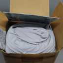 Blissful Diary Vegan Leather Baby Changing Pad with Waterproof & Wipe-Clean PU Cover, Standard Size Cozy Diaper Changing Pad for Dresser and Table, Light Gray