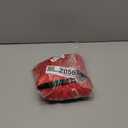 GOBLES Women Sexy V Neck Off The Shoulder Evening Gown Fishtail Maxi Dress (Large, Red)