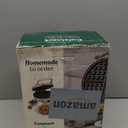 Cuisinart Belgian Waffle Maker, Round Waffle Iron, 6 Setting Adjustable Browning, Audible Alert, Nonstick Plates, WAF-200P1, Silver