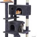 54 Inch Cat Tree Tower with Sisal Scratching Posts